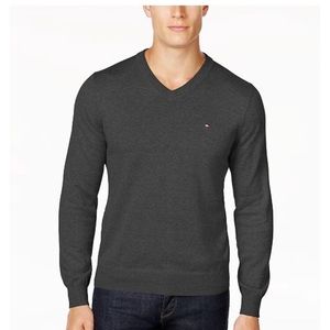 Tommy Hilfiger Men Signature V-neck Sweater XL